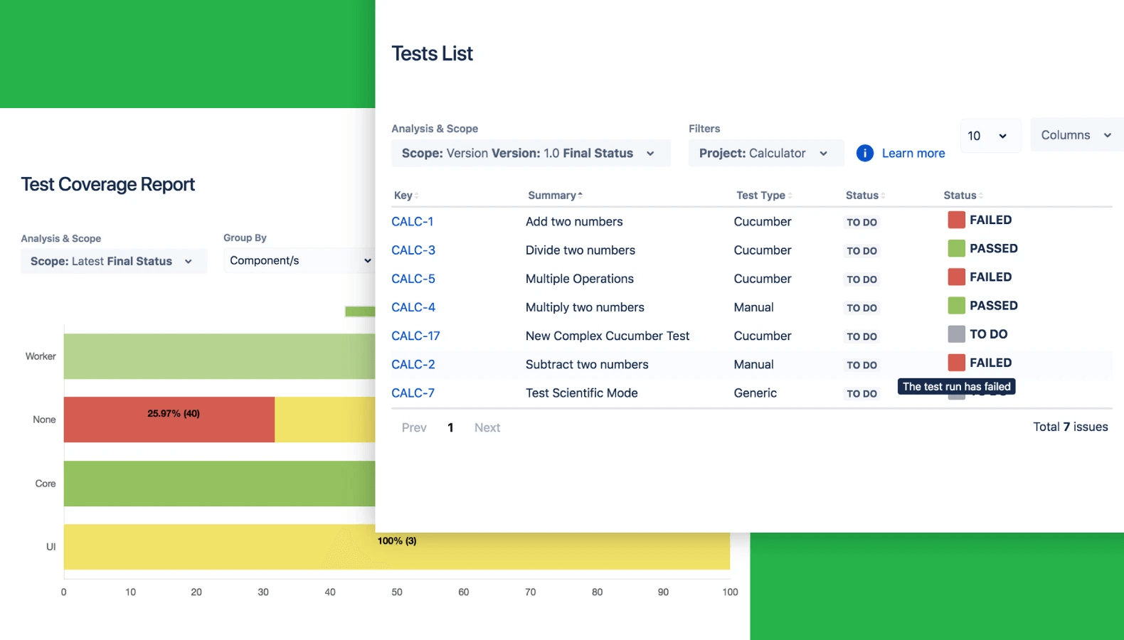 Xray's detailed reports - Boost Your Agile Testing Efficiency 