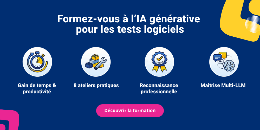 Découvrez la formation IA générative pour les tests logiciels
